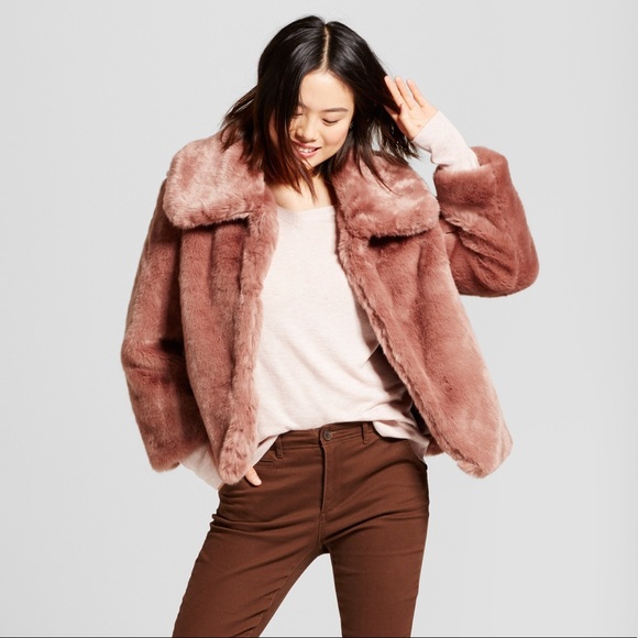 Coats | Nwot A New Day Faux Fur Coat 